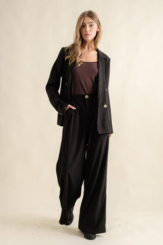 HIGHT WAIST WIDE PANTS - 1985 the VAULT Boutique