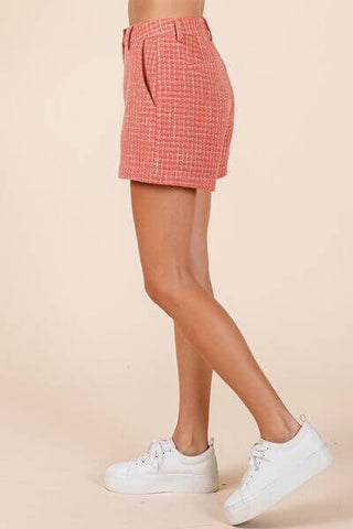 Mittoshop Tweed Classic Shorts with Side Pockets - 1985 the VAULT Boutique