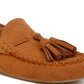 Kipstar Suede Round Toe Tassel Loafers - 1985 the VAULT Boutique