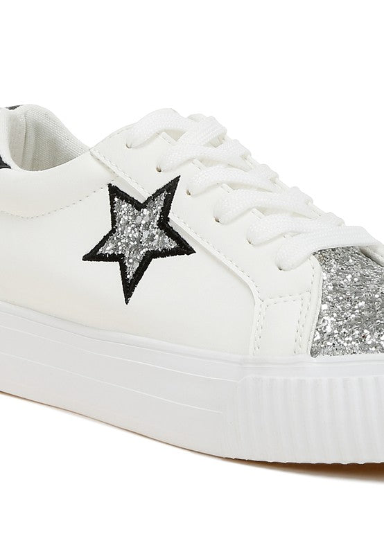 Merida Glitter Patch Chunky Sneakers - 1985 the VAULT Boutique