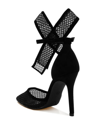 Regenta Big Bow Detail Stiletto Sandals - 1985 the VAULT Boutique