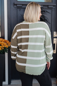 Can't Decide Color Block Striped Sweater - Happily Ever Atchison Shop Co.