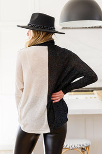 Can't Touch This Sparkle Color Blocked Sweater - Happily Ever Atchison Shop Co.