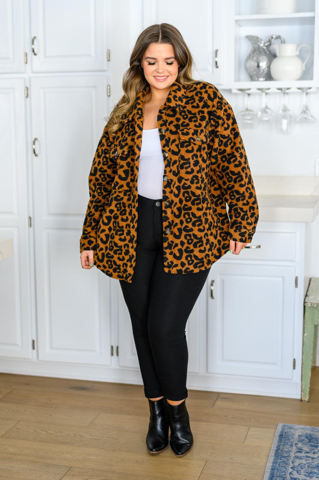 Castle Spotting Animal Print Jacket - Happily Ever Atchison Shop Co.