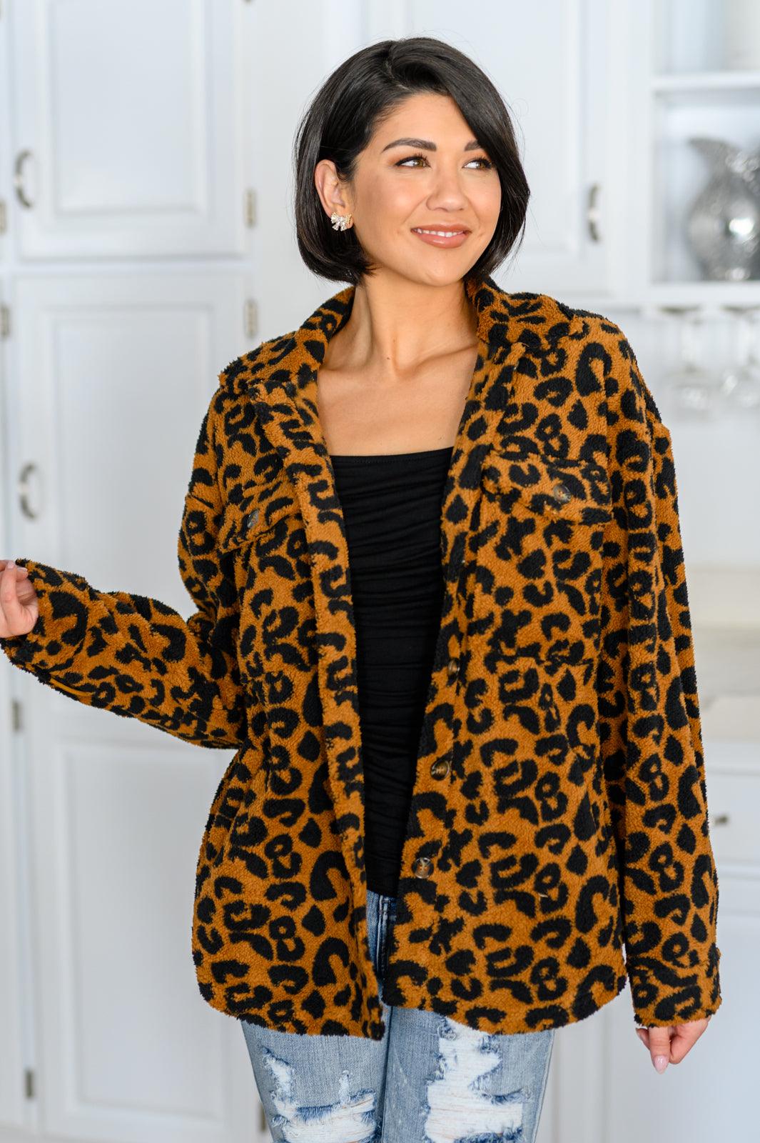 Castle Spotting Animal Print Jacket - Happily Ever Atchison Shop Co.