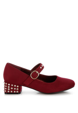 Sima Studded Mary Jane Pumps - 1985 the VAULT Boutique