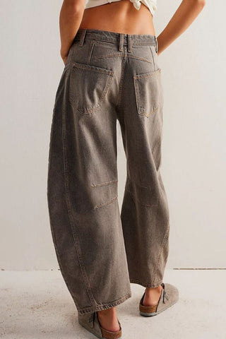 Wide Leg Jeans with Pockets - 1985 the VAULT Boutique