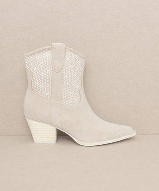 OASIS SOCIETY Cannes - Pearl Studded Western Boots - 1985 the VAULT Boutique