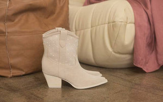 OASIS SOCIETY Cannes - Pearl Studded Western Boots - 1985 the VAULT Boutique