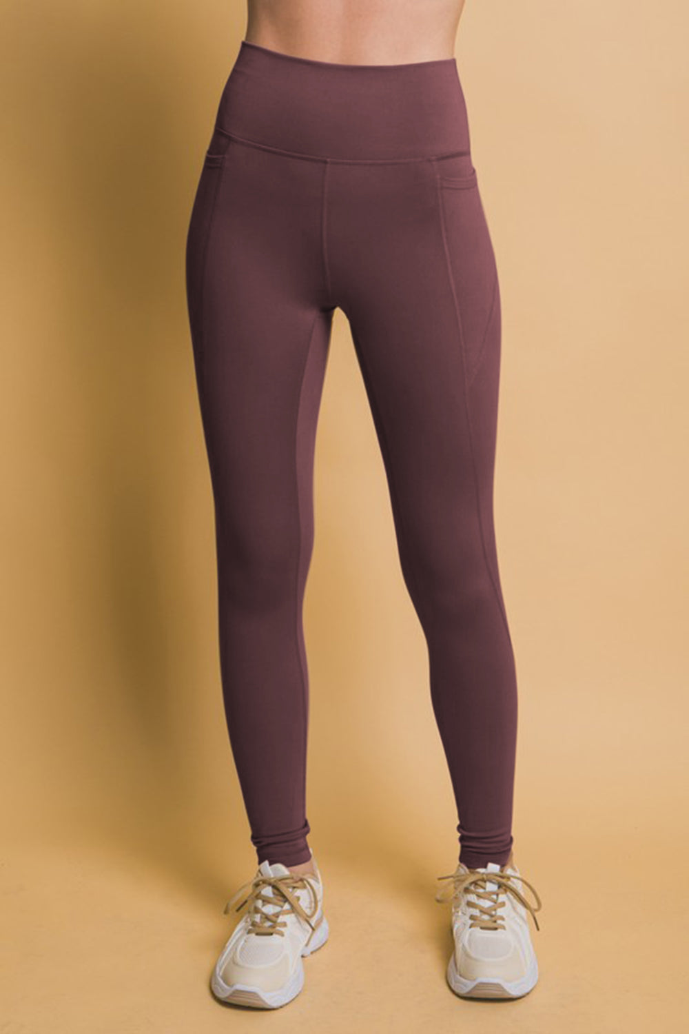 Love Tree High Waist Leggings with Side Pockets - 1985 the VAULT Boutique