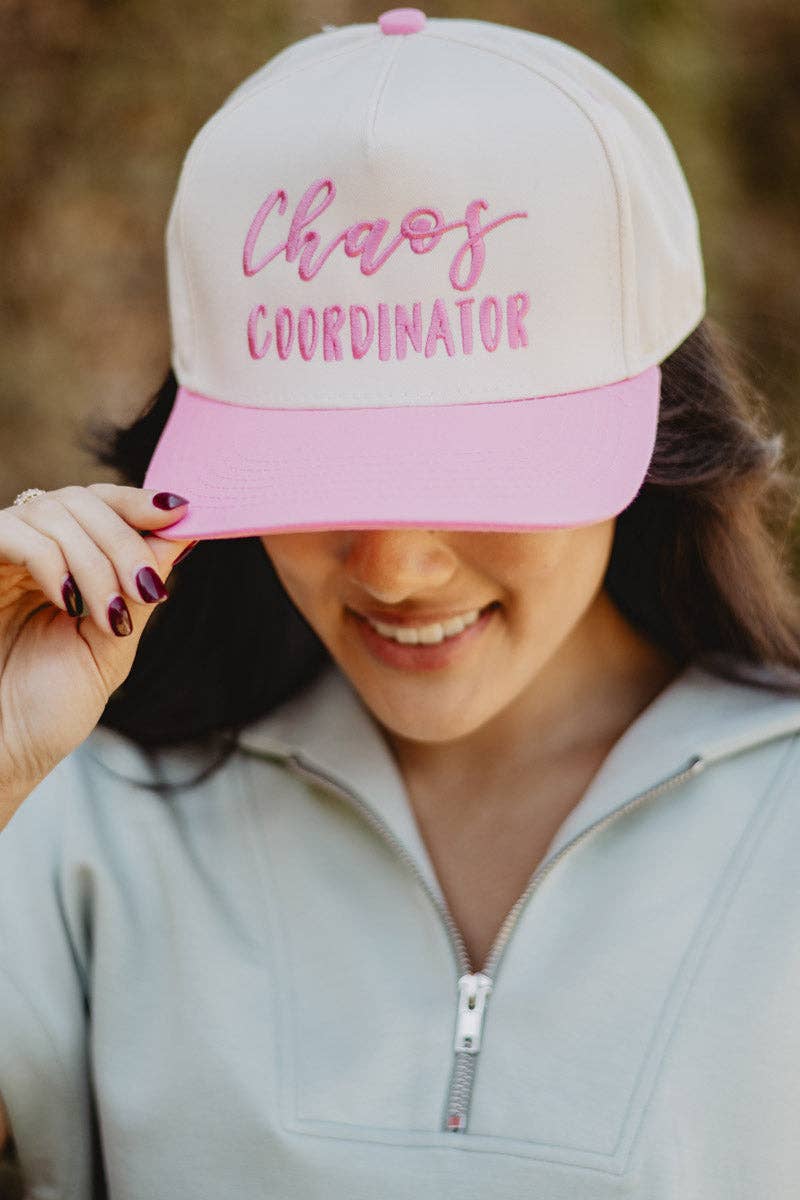 Chaos Coordinator Funny Two-Toned Hat