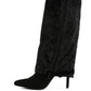 Everglade Fold-Over Calf-High Boots - 1985 the VAULT Boutique