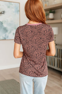 Cheetah Girl Short Sleeve Top - Happily Ever Atchison Shop Co.