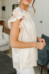 City Escape Top in Pearl - Happily Ever Atchison Shop Co.