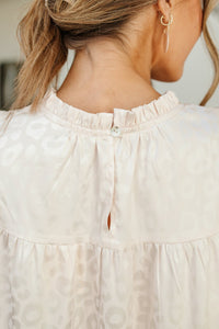 City Escape Top in Pearl - Happily Ever Atchison Shop Co.