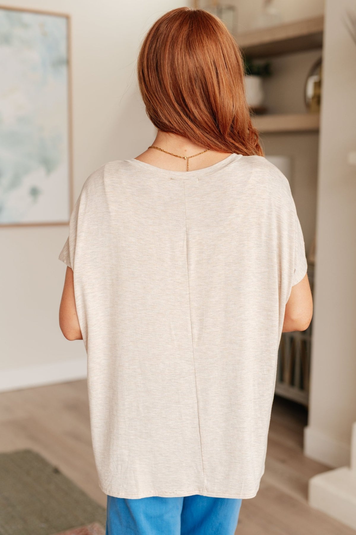 Clear Things Up V-Neck Top - Happily Ever Atchison Shop Co.