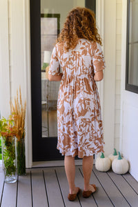 Conversation Starter Floral Faux Wrap Dress - Happily Ever Atchison Shop Co.