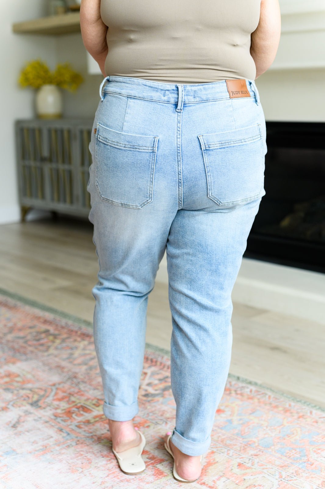 Cooper High Rise Vintage Denim Jogger - Happily Ever Atchison Shop Co.