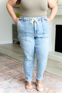 Cooper High Rise Vintage Denim Jogger - Happily Ever Atchison Shop Co.