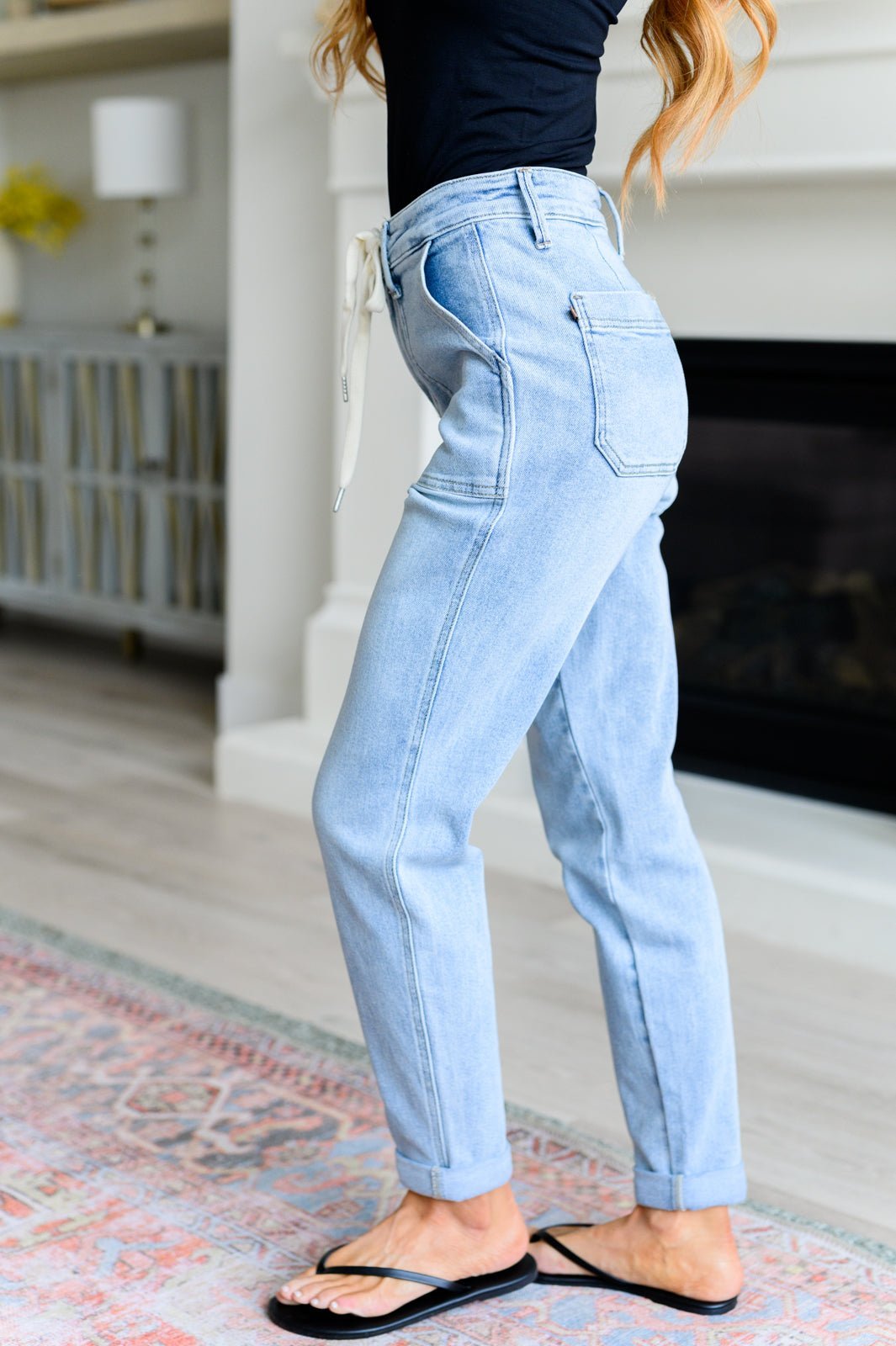 Cooper High Rise Vintage Denim Jogger - Happily Ever Atchison Shop Co.