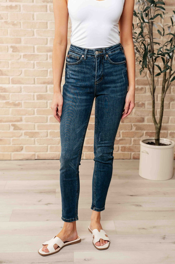 Cora High Rise Control Top Skinny Jeans - Happily Ever Atchison Shop Co.