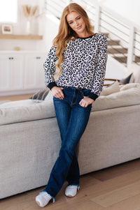 Cozy in Cheetah Pullover Sweatshirt - Happily Ever Atchison Shop Co.