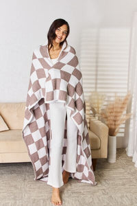 Cuddley Checkered Decorative Throw Blanket - Happily Ever Atchison Shop Co.