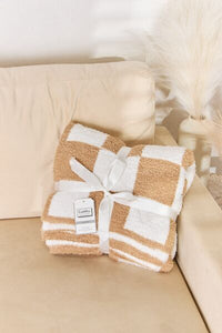 Cuddley Checkered Decorative Throw Blanket - Happily Ever Atchison Shop Co.