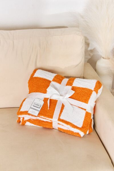 Cuddley Checkered Decorative Throw Blanket - Happily Ever Atchison Shop Co.