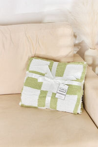 Cuddley Checkered Decorative Throw Blanket - Happily Ever Atchison Shop Co.