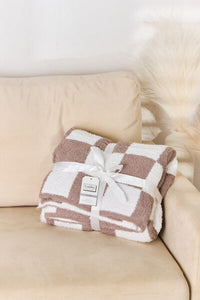 Cuddley Checkered Decorative Throw Blanket - Happily Ever Atchison Shop Co.