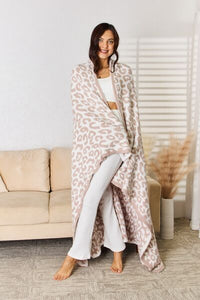 Cuddley Leopard Decorative Throw Blanket - Happily Ever Atchison Shop Co.