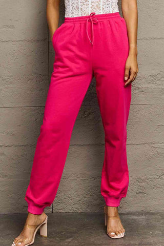 Simply Love Full Size Drawstring Sweatpants - 1985 the VAULT Boutique