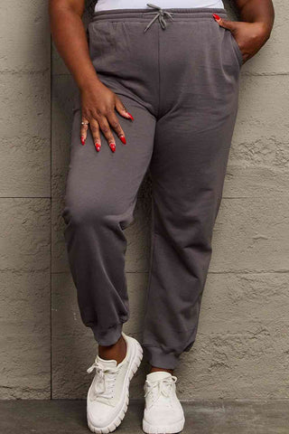 Simply Love Full Size Drawstring Sweatpants - 1985 the VAULT Boutique