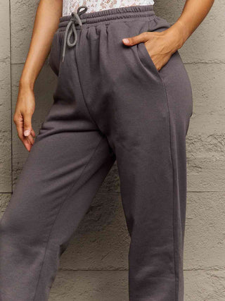 Simply Love Full Size Drawstring Sweatpants - 1985 the VAULT Boutique