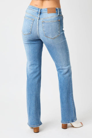 Judy Blue Full Size High Waist Straight Jeans - 1985 the VAULT Boutique