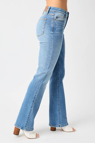 Judy Blue Full Size High Waist Straight Jeans - 1985 the VAULT Boutique