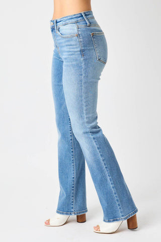 Judy Blue Full Size High Waist Straight Jeans - 1985 the VAULT Boutique