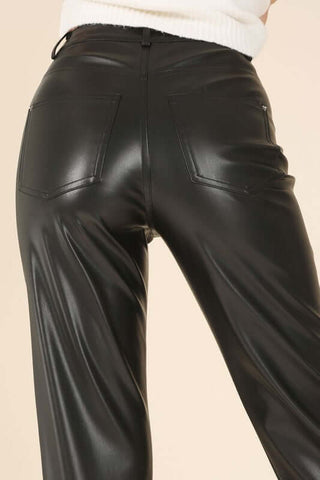 Vegan leather pants - 1985 the VAULT Boutique