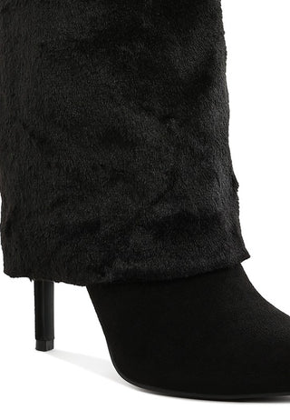 Everglade Fold-Over Calf-High Boots - 1985 the VAULT Boutique