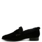 Allie Fur Trim Suede Loafers - 1985 the VAULT Boutique