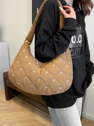 Bow Polyester Shoulder Bag - 1985 the VAULT Boutique