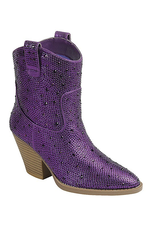 RIVER RHINESTONE WESTERN BOOTS - 1985 the VAULT Boutique