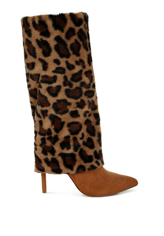 Everglade Fold-Over Calf-High Boots - 1985 the VAULT Boutique