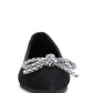 Ellerby Embellished Bow Detail Ballet Flats - 1985 the VAULT Boutique