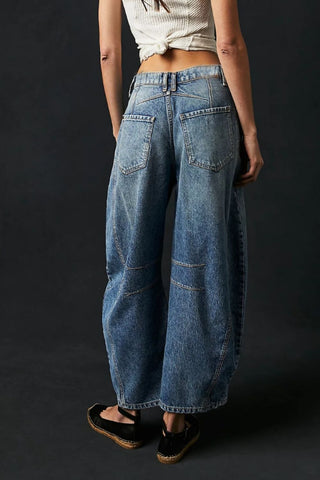 Wide Leg Jeans with Pockets - 1985 the VAULT Boutique