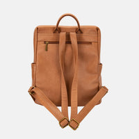 David Jones PU Leather Backpack Bag - Happily Ever Atchison Shop Co.