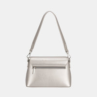 David Jones PU Leather Envelope Design Shoulder Bag - Happily Ever Atchison Shop Co.