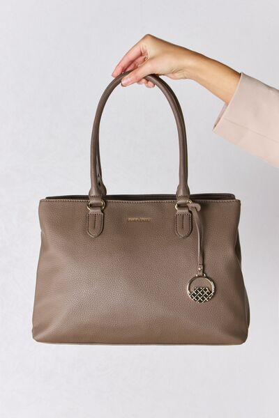 David Jones Structured Leather Handbag - Happily Ever Atchison Shop Co.