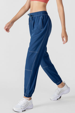 Basic Bae Drawstring Joggers with Pockets - 1985 the VAULT Boutique